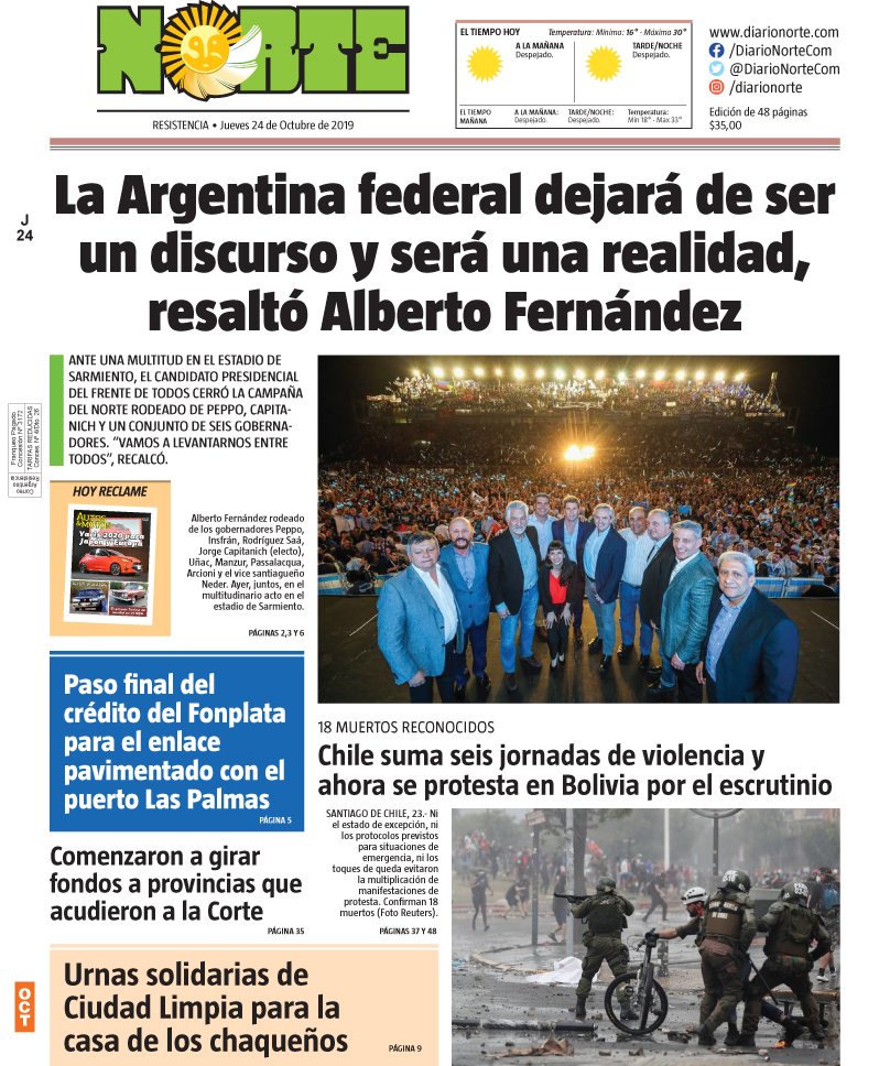 Edicion del 24-10-2019