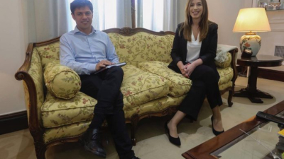 Terminó la reunión entre Vidal y Kicillof, quien pidió que retrotraiga el aumento de tarifas en la provincia