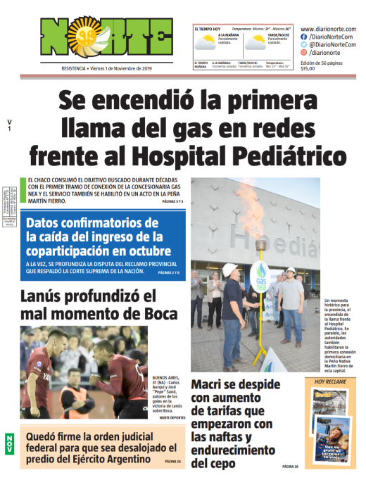 Edicion del 01-11-2019
