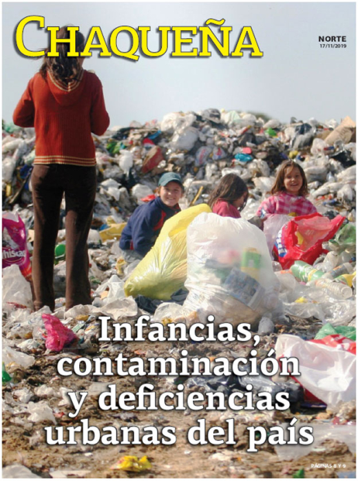 Infancias, contaminación y deficiencias urbanas del país