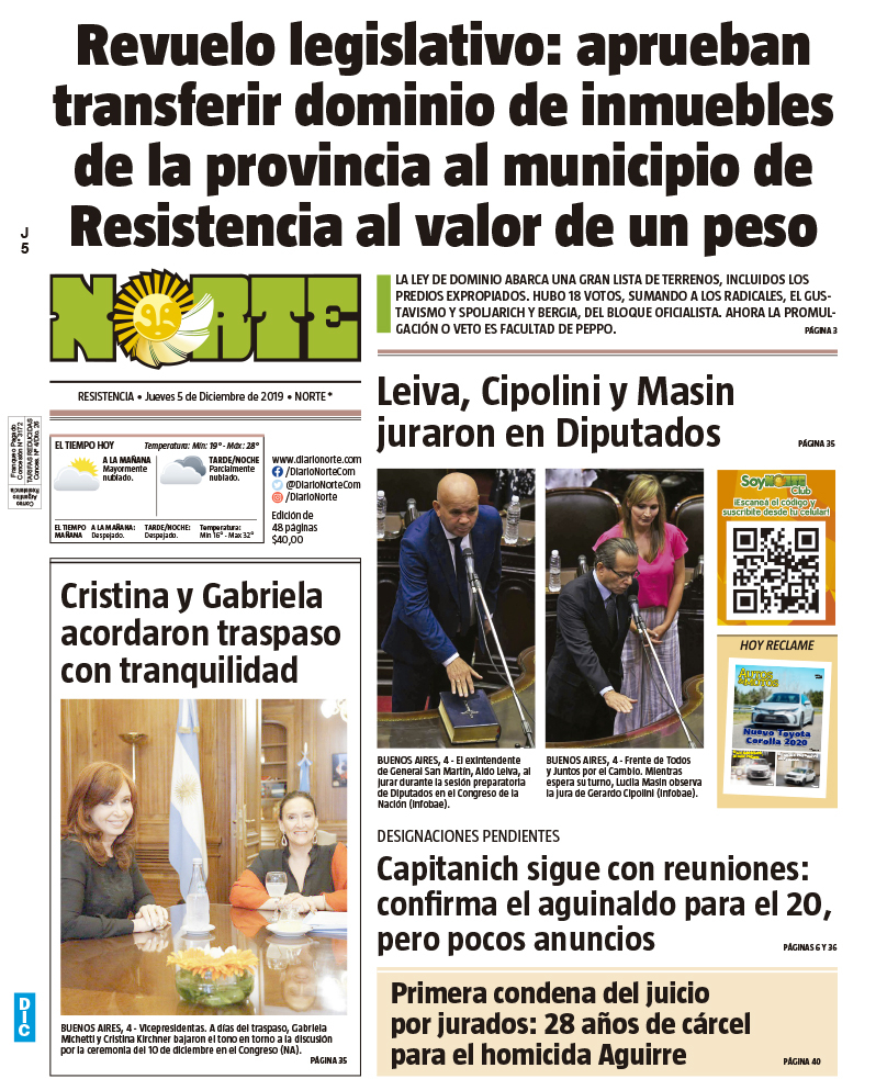 Edicion del 05-12-2019