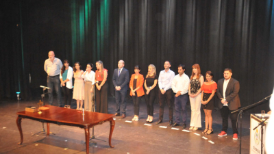 La vicegobernadora tomó juramento a más de 80 funcionarios provinciales