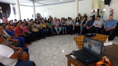 Castelli fue sede del primera Expo Turismo Comunitario