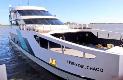 Paraguay: el lunes comienza a navegar el ferry del Chaco ?️