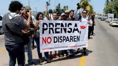 Hallan muerto a periodista mexicano