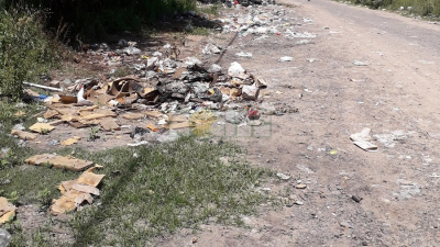 Otro basural urbano en la ciudad