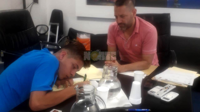 Tomás Pogonza el chaqueño que firmó con Boca a los 13 años