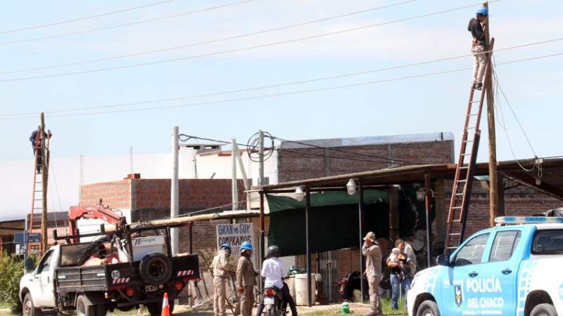 En todo el Chaco hay unos 48.000 “colgados” de la red eléctrica