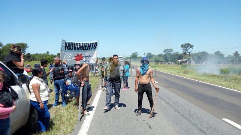 Cortaron la ruta 11 en contra de la designación de Peppo como embajador