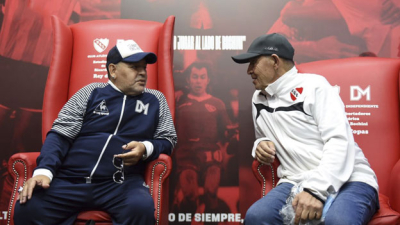 “El ‘Bocha’ fue mi maestro, el más grande del mundo”, dijo Maradona