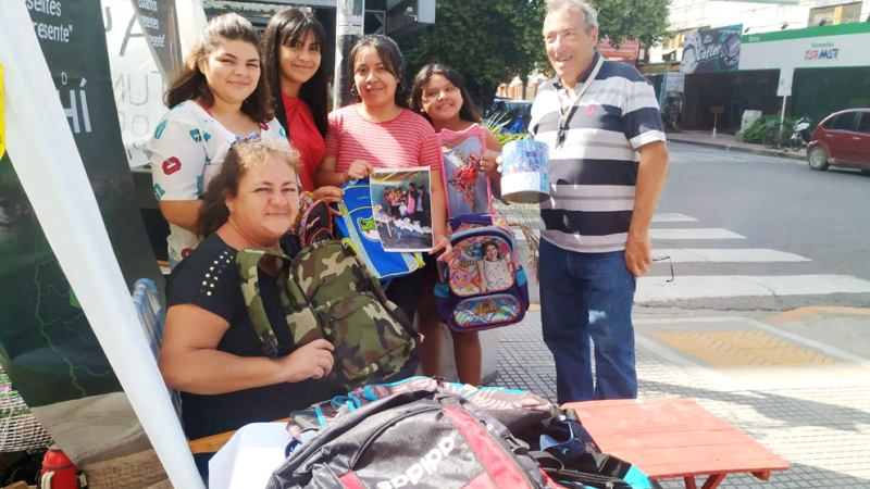Colecta escolar solidaria para estudiantes de El Impenetrable