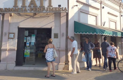 Sáenz Peña en cuarentena con poca actividad comercial