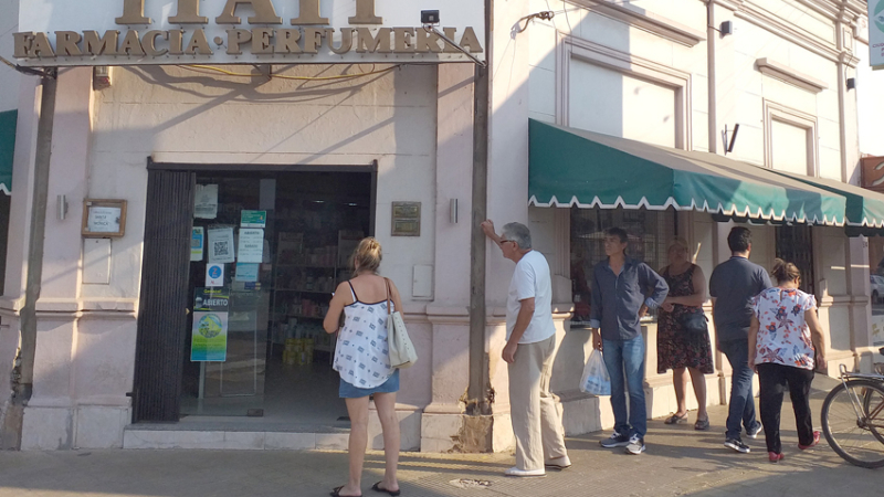 Sáenz Peña en cuarentena con poca actividad comercial