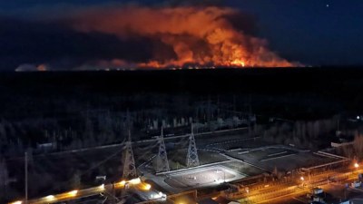 Incendios forestales en Chernobyl reactivaron la radiación
