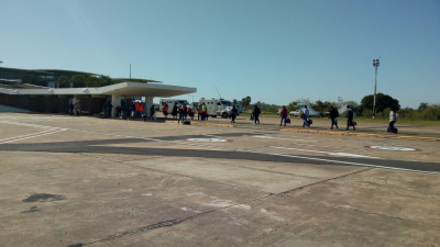Otro vuelo permitió que más chaqueños vuelvan a casa