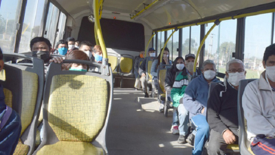 El transporte público continuará suspendido