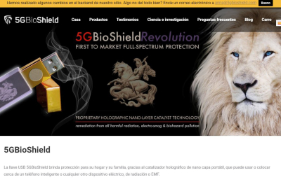 El fraude del escudo contra el 5G
