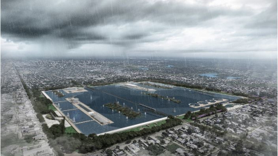 Infraestructura visionaria contra inundaciones pluviales en el Gran Resistencia