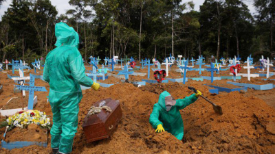 Brasil superó las 50.000 muertes por covid 19