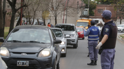 Caos en los accesos y mayor circulación en el microcentro