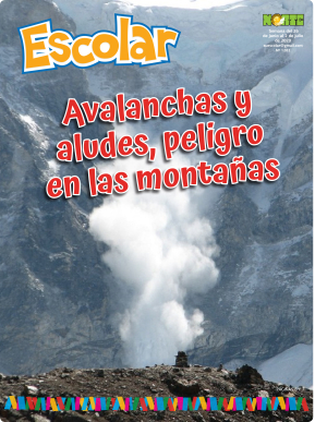 Avalanchas y aludes, peligros en las montañas