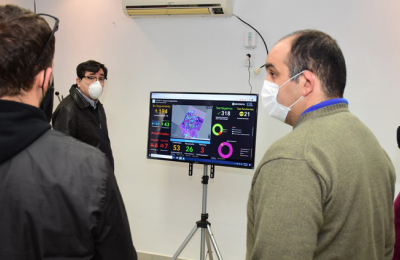 Sáenz Peña puso a disposición del Comité un panel de monitoreo Covid-19