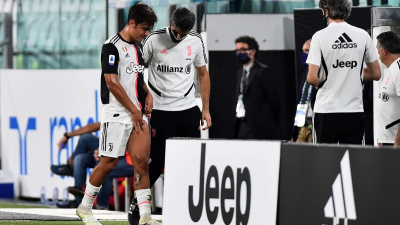 Dybala y una lesión que preocupa a la Juventus