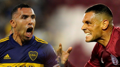 Así forman Lanús y Boca