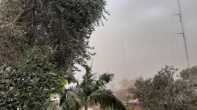 Fuertes vientos llegaron al Sudoeste chaqueño