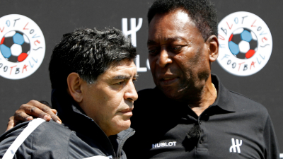 De Pelé a Diego: ‘Un día, espero que podamos jugar juntos a la pelota en el cielo‘