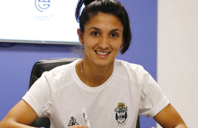 Gimnasia sumó a Lucía Zarza como profesional