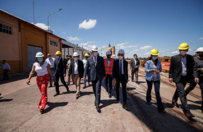 Capitanich firmó convenio para potenciar el puerto de Barranqueras