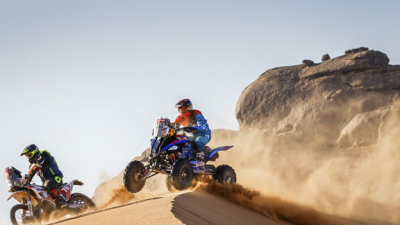 Dakar: Cavigliasso tomó impulso al imponerse en quads