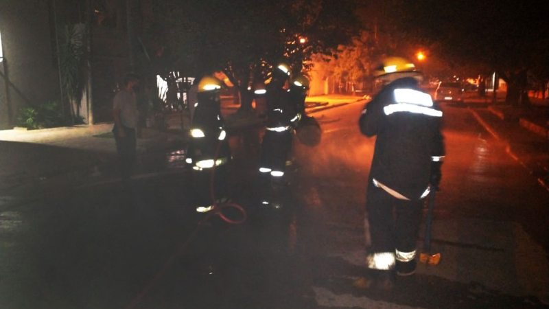Un bidón con pastillas de cloro casi provoca una tragedia