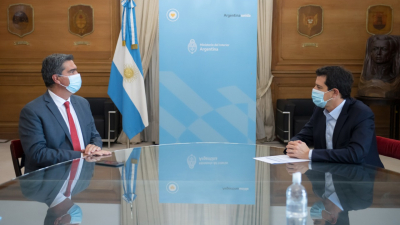 Wado de Pedro y Capitanich analizaron proyectos de desarrollo productivo