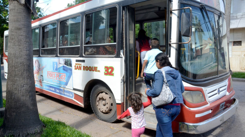 Sáenz Peña recupera hoy el servicio de transporte urbano