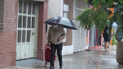 Intensas lluvias en Resistencia y descenso de temperatura