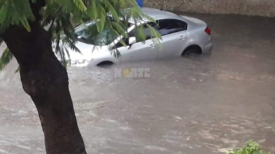 Más de 100 milímetros de lluvia caída en cinco horas complicaron a Resistencia