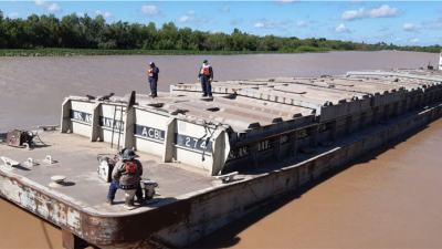 El Paraná recupera su caudal y la actividad comercial