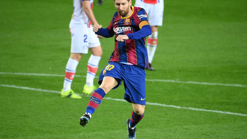 Messi tuvo un partido soñado ante Alavés: dos goles brillantes y un nuevo récord