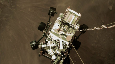 Perseverance: la NASA está “asombrado” por la imagen del aterrizaje del rover en Marte