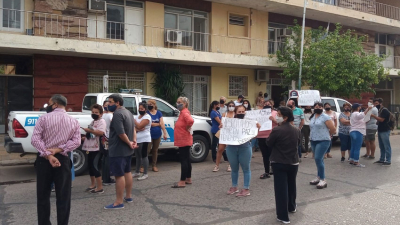 Vecinos cansados de la inseguridad se movilizaron hasta la Fiscalía de Sáenz Peña