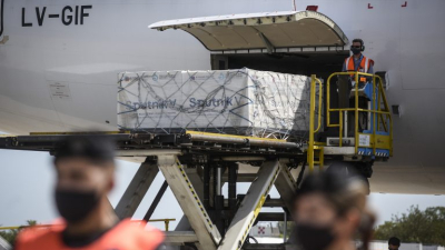 Argentina tiene 330 mil nuevas dosis 1 de la vacuna Sputnik V