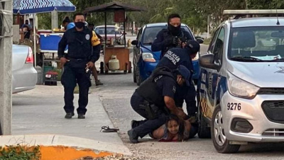 Conmoción en Tulum: una mujer murió tras ser sometida por la policía igual que George Floyd