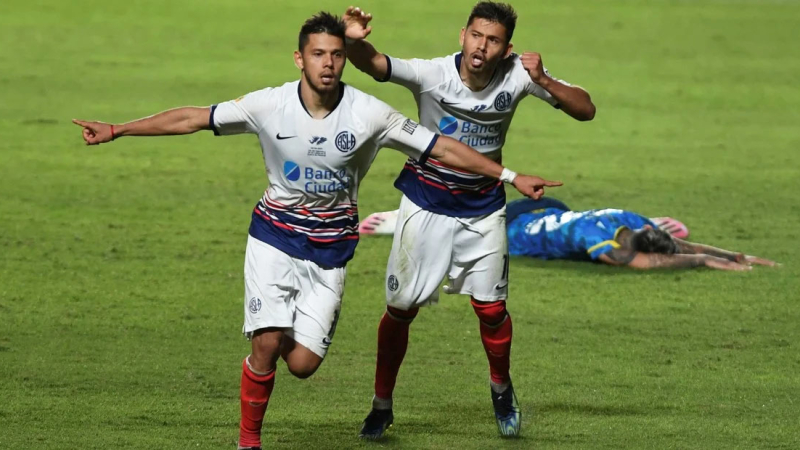 San Lorenzo: el equipo contra Santos, con Ángel Romero de arranque