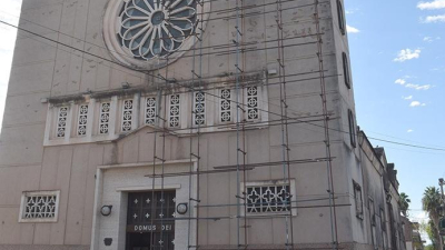 Comenzarán trabajos de mantenimiento de la fachada de la Catedral San Roque