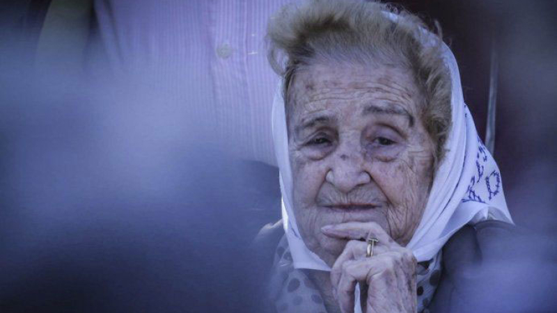 Murió la vicepresidenta de Madres de Plaza de Mayo, Mercedes "Porota" Meroño