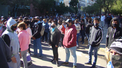 Alto riesgo de contagios en la capital por la aglomeración de gente
