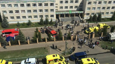 Al menos 11 muertos en un tiroteo en una escuela de Rusia