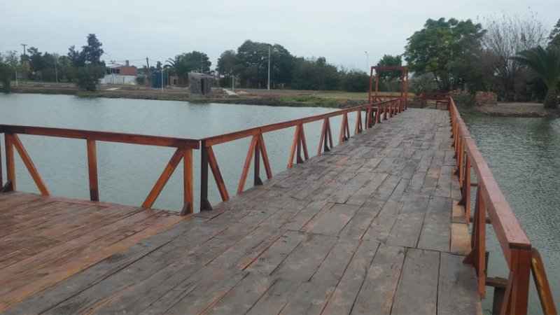 Con apoyo de Nación y Provincia avanzan distintas obras en Du Graty